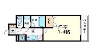 アーバネックス大阪城WESTの物件間取画像